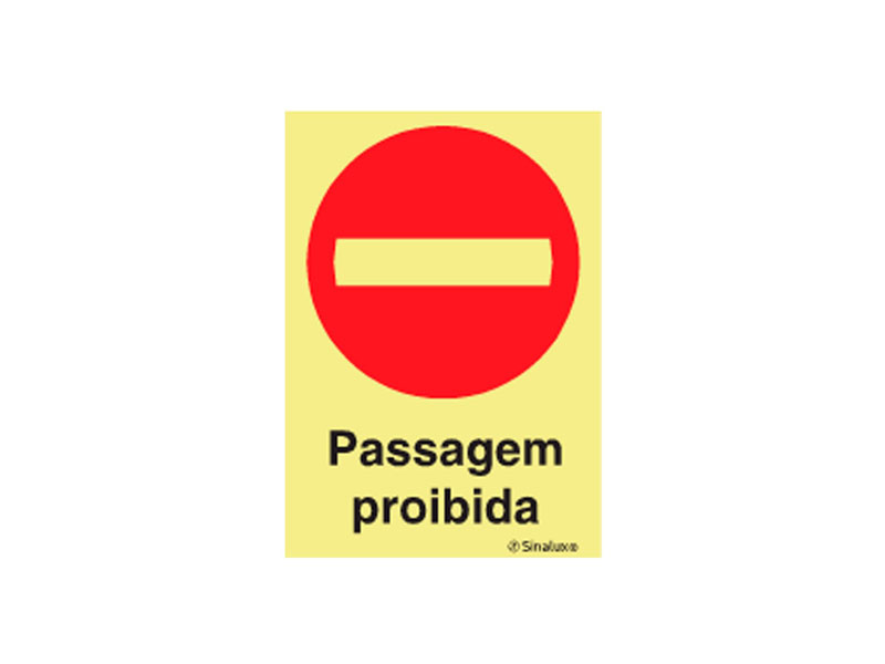 Sinal Proibição P 17 31